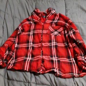 Red country flannel from JCPenney's